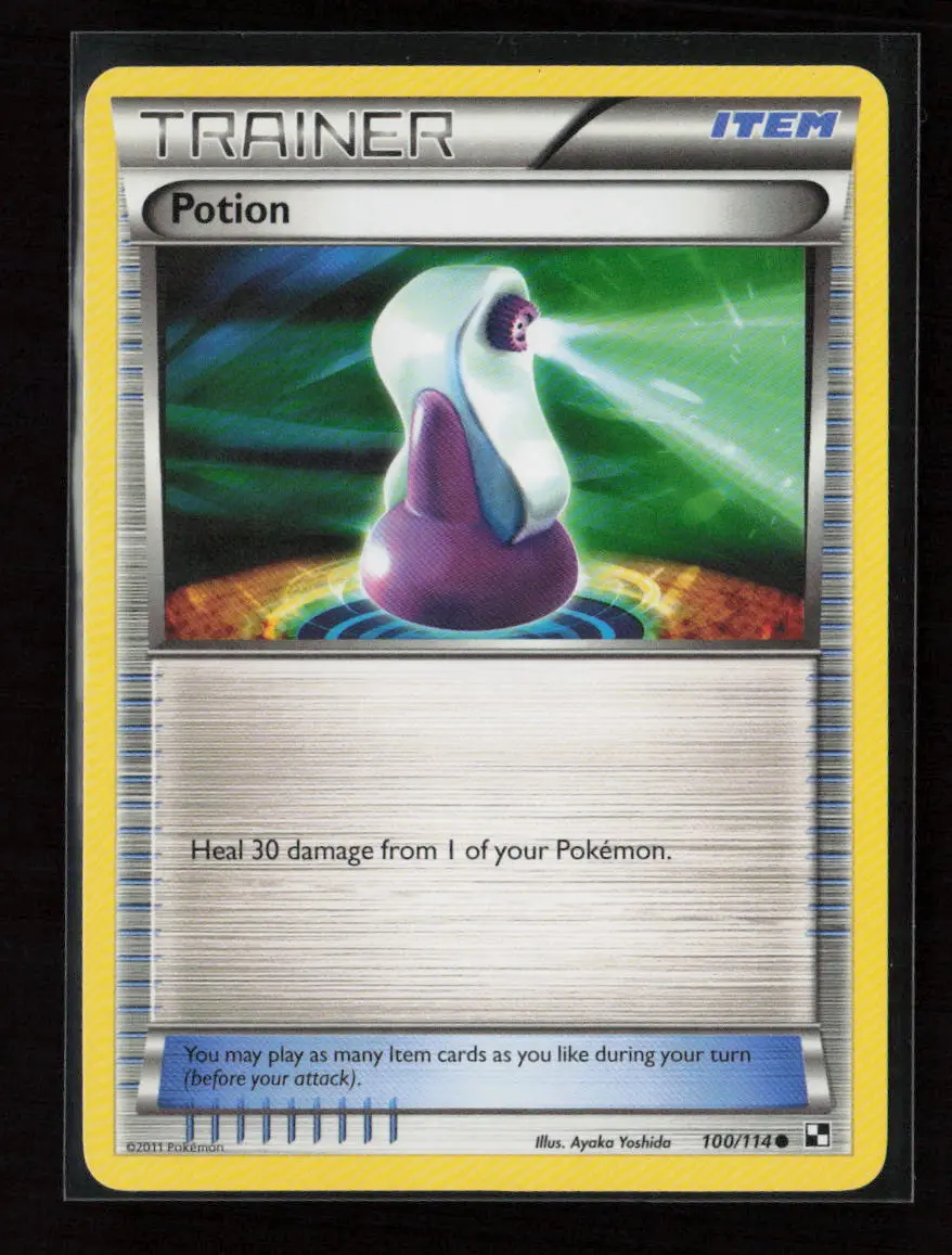 Potion Common Black And White 100/114 Lp 1