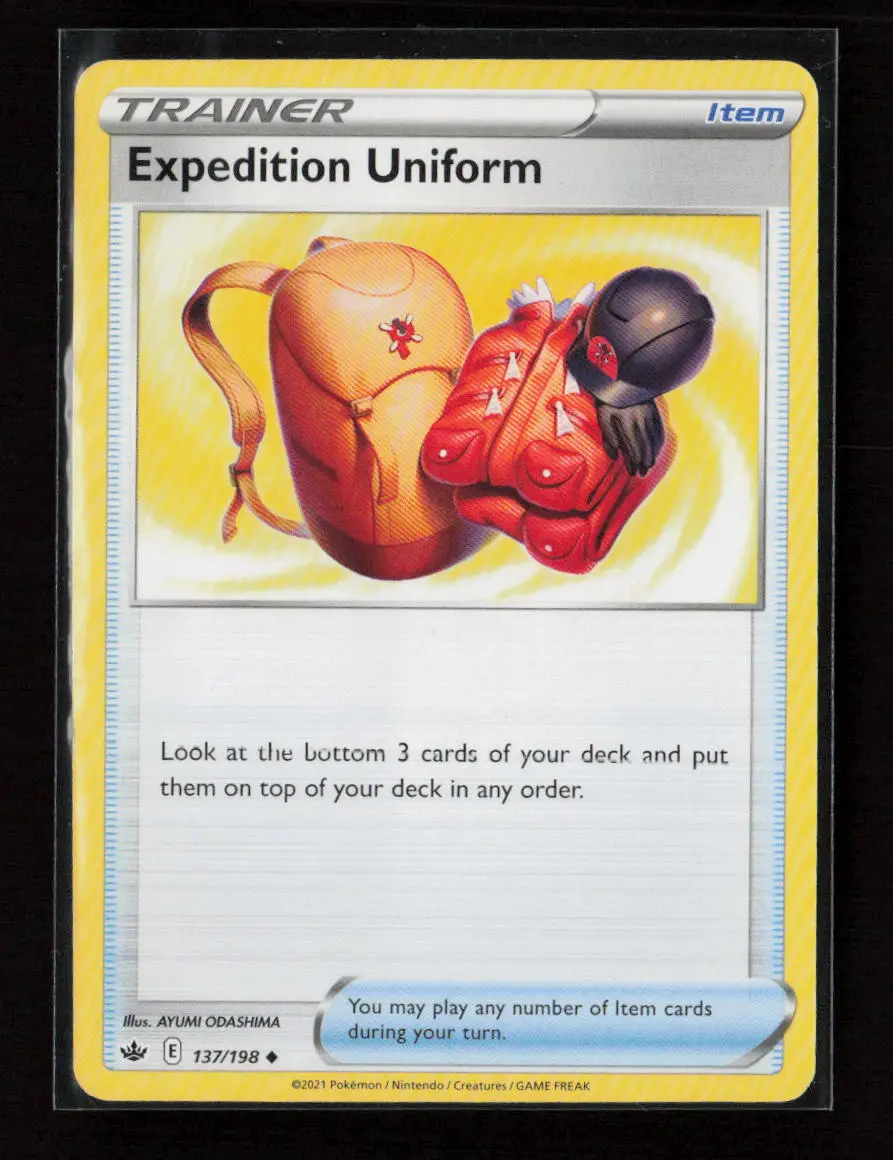 Expedition Uniform Uncommon Swsh06: Chilling Reign 137/198 Lp 1