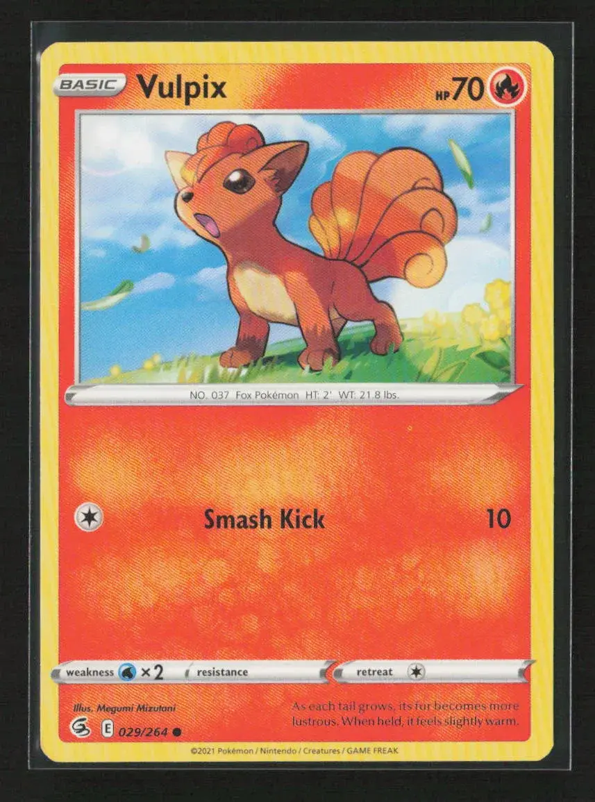 Vulpix (29) Common Swsh08: Fusion Strike 029/264 Nm 1