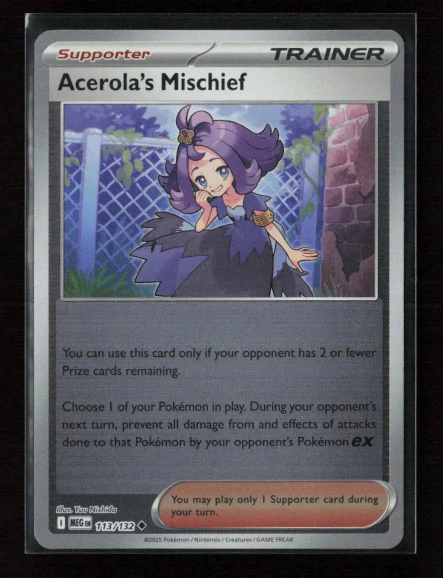 Acerola's Mischief - Uncommon Me01: Mega Evolution 113/132 Nm 1