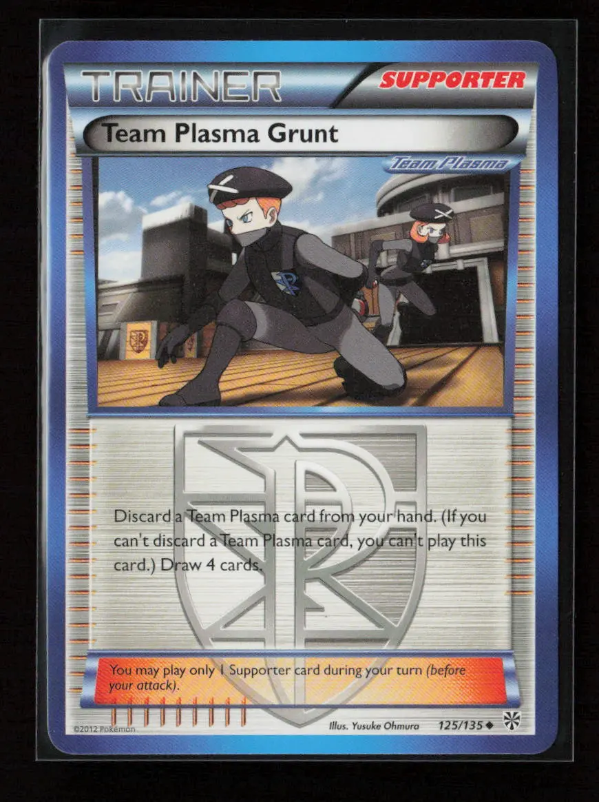 Team Plasma Grunt (Team Plasma) Uncommon Plasma Storm 125/135 Nm 1