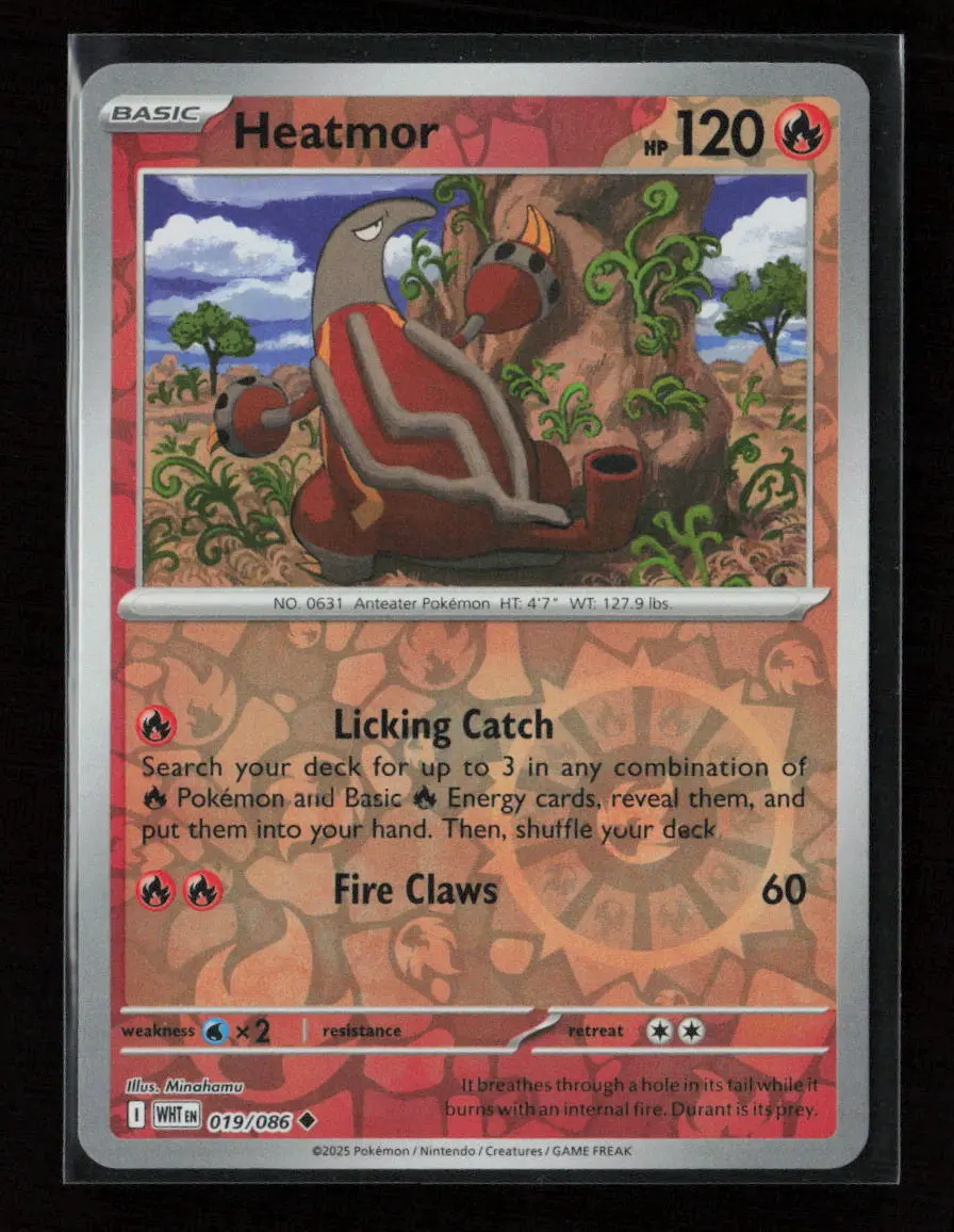 Heatmor Uncommon Sv: White Flare 019/086 Nm 1