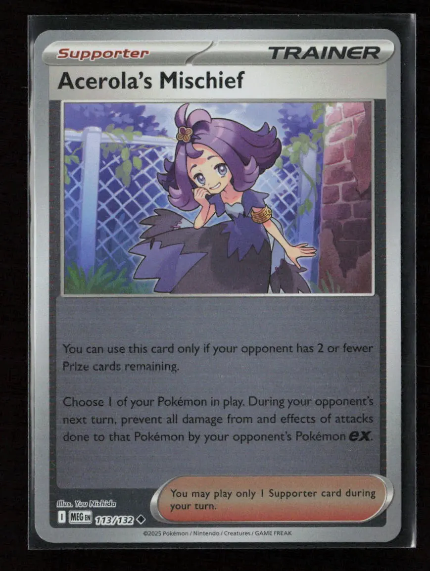 Acerola's Mischief Uncommon Me: Ascended Heroes 180/217 Nm 1