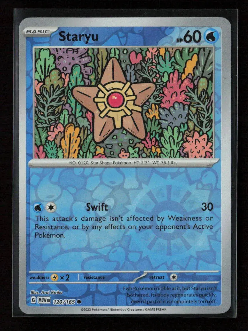 Staryu Common Sv: Scarlet & Violet 151 120/165 Nm 1