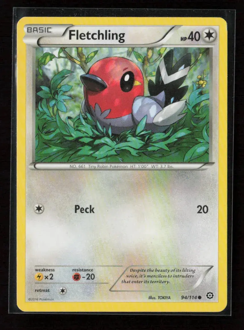 Fletchling Common Xy - Steam Siege 94/114 Nm 1