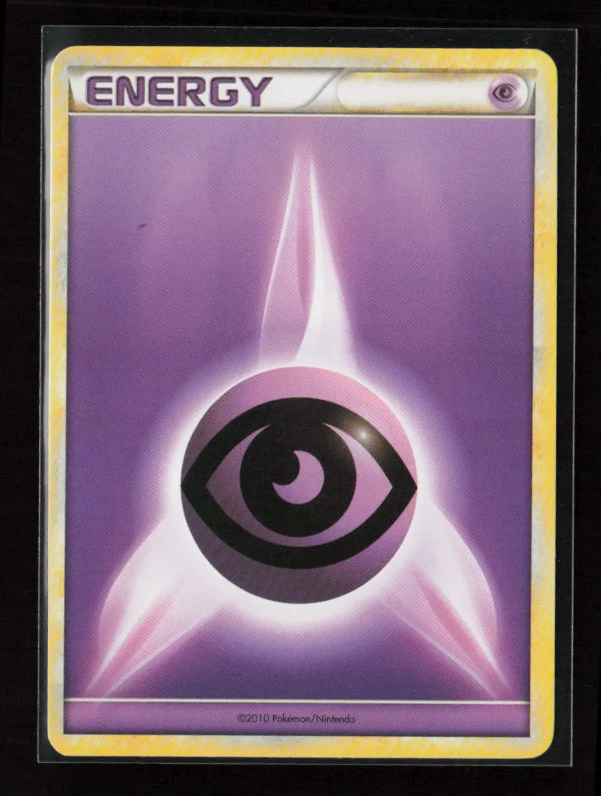 Psychic Energy (2010 Unnumbered Hgss Style Non-Holo) Promo League & Championship Cards Nm 1