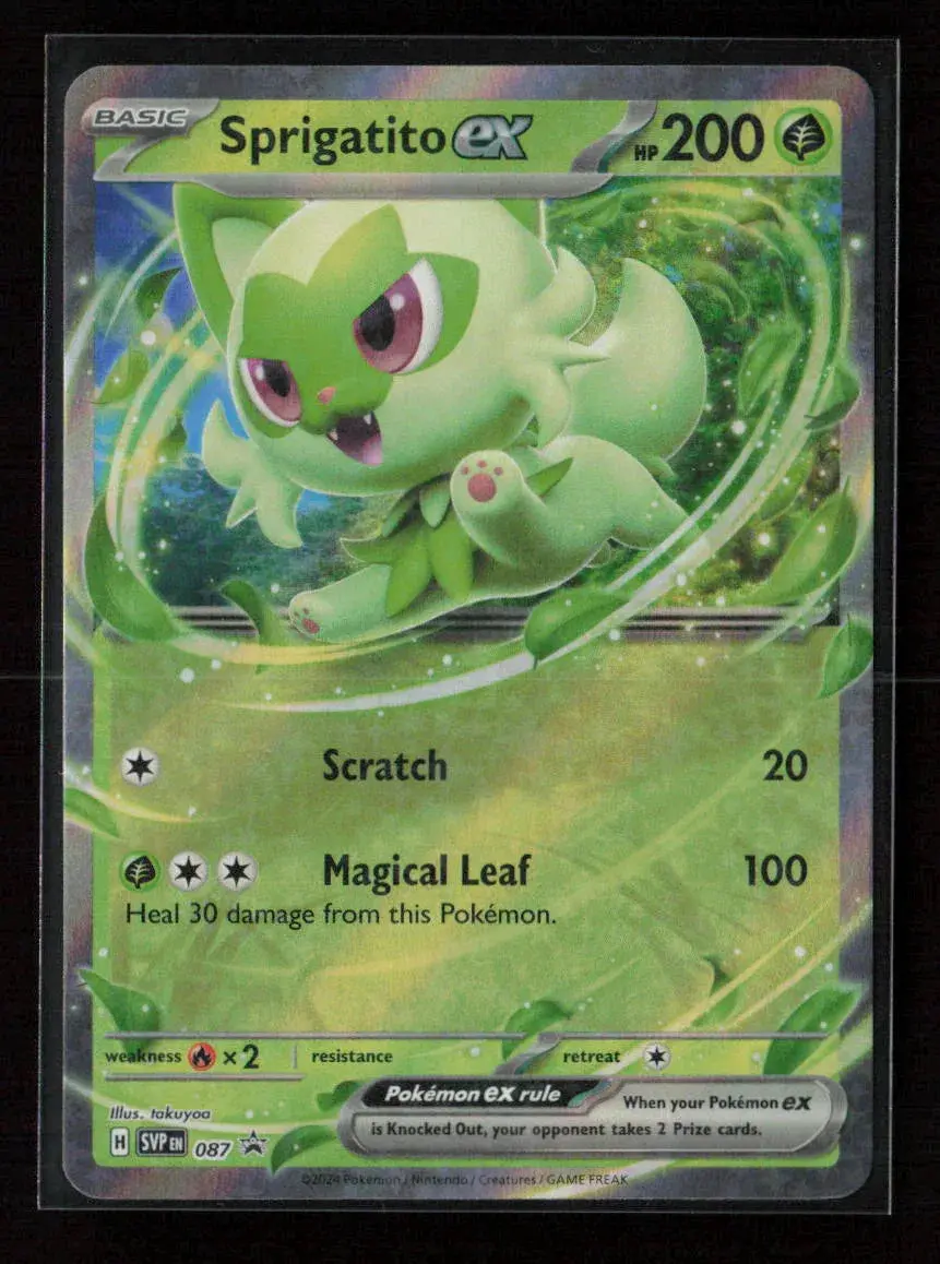 Sprigatito Ex Promo Sv: Scarlet & Violet Promo Cards 087 Nm 1