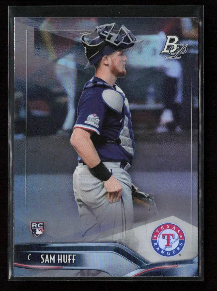 Sam Huff 2021 Bowman Platinum 75 Nm 1