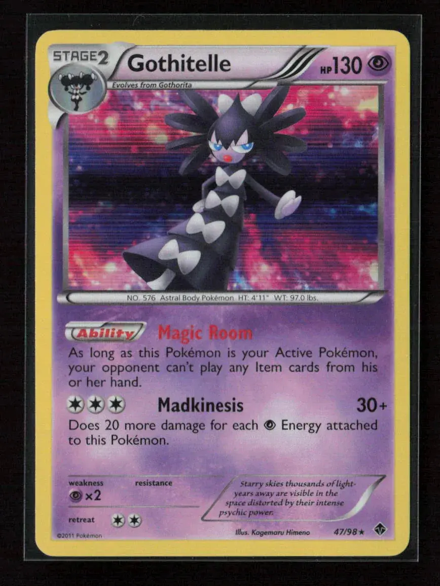 Gothitelle (47) Holo Rare Emerging Powers 47/98 Nm 1