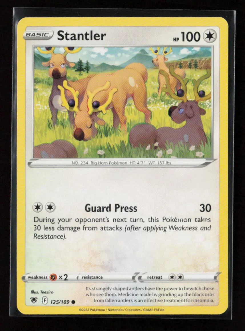 Stantler - (Holiday Calendar) Common Miscellaneous Cards & Products 125/189 Lp 1