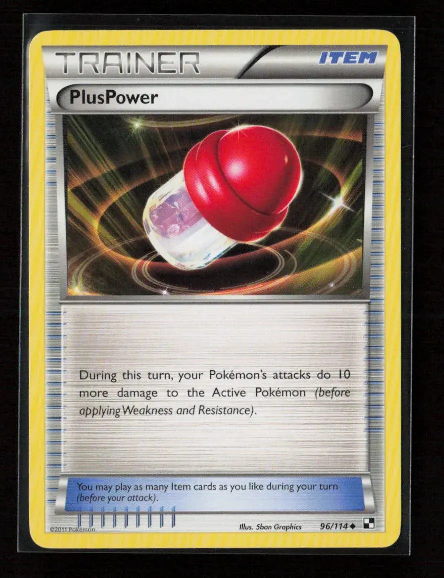 Pluspower Uncommon Black And White 96/114 Lp 1