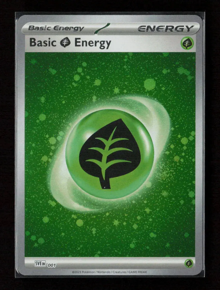 Basic Grass Energy - Common Sve: Scarlet & Violet Energies 001 Nm 1