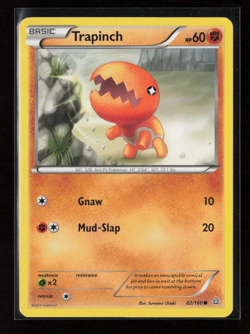 Trapinch Common Xy - Primal Clash 82/160 Lp 1