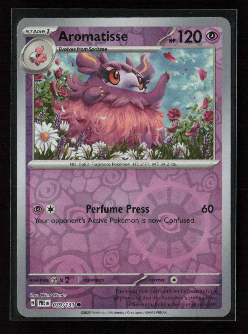 Aromatisse Common Sv: Prismatic Evolutions 039/131 Nm 1