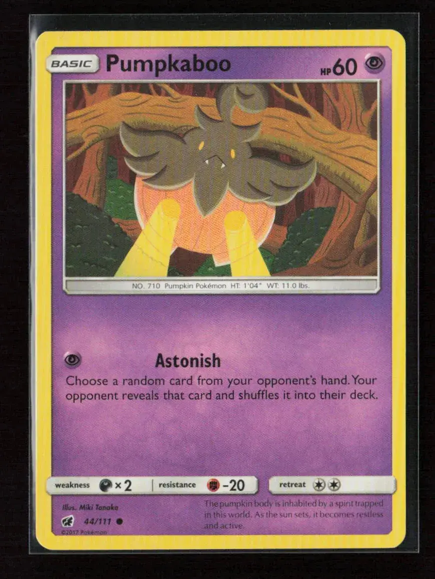 Pumpkaboo Common Sm - Crimson Invasion 44/111 Lp 1