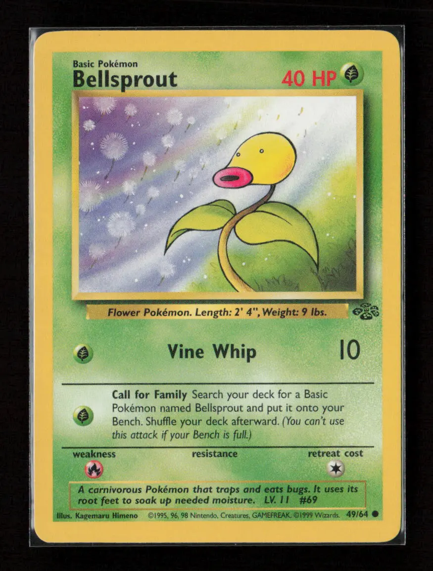 Bellsprout Common Jungle 49/64 Lp 1