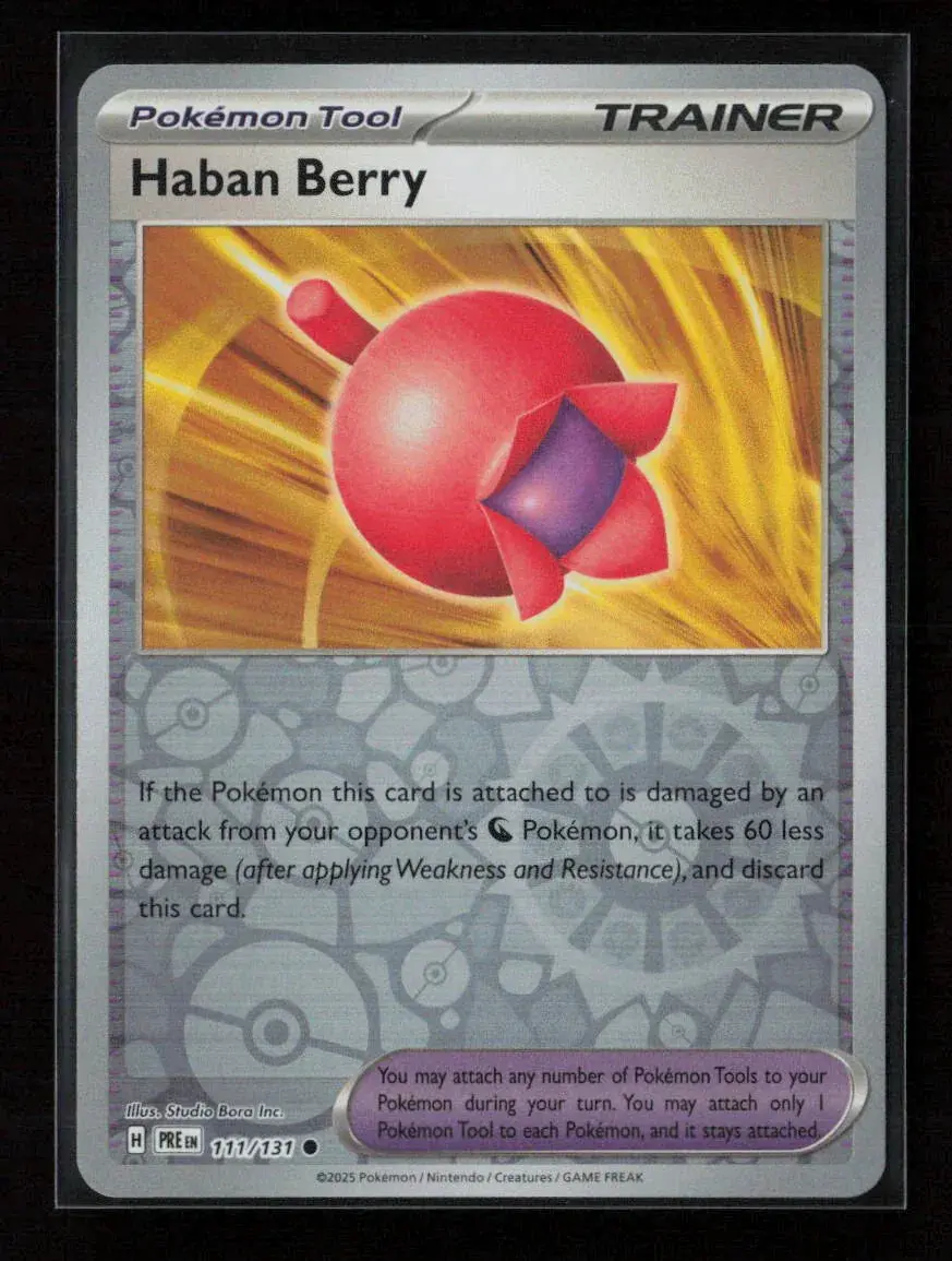 Haban Berry Common Sv: Prismatic Evolutions 111/131 Nm 1