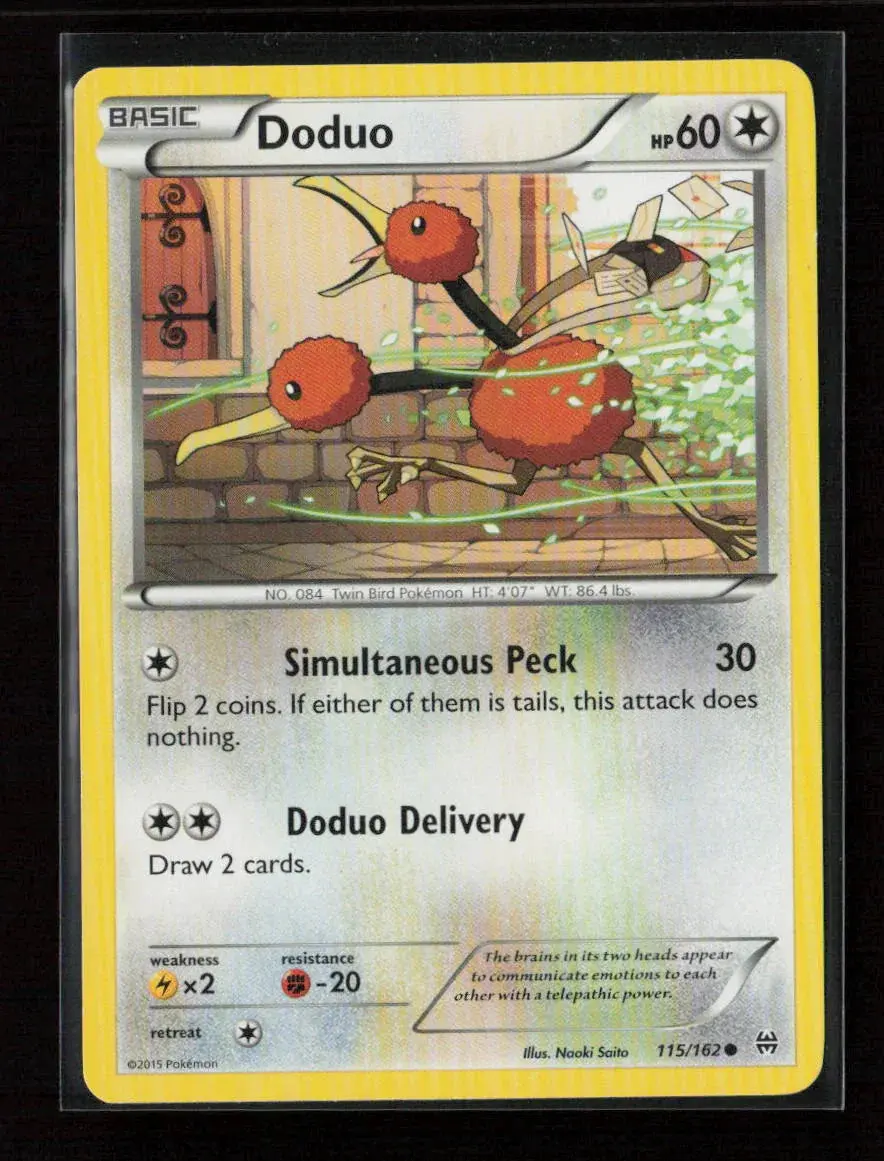 Doduo (115) Common Xy - Breakthrough 115/162 Lp 1