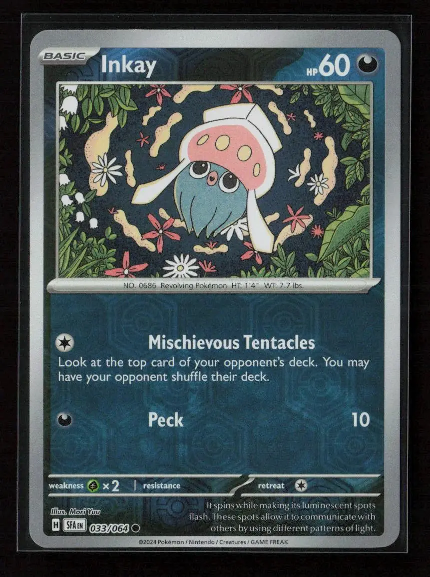 Inkay Common Sv: Shrouded Fable 033/064 Nm 1