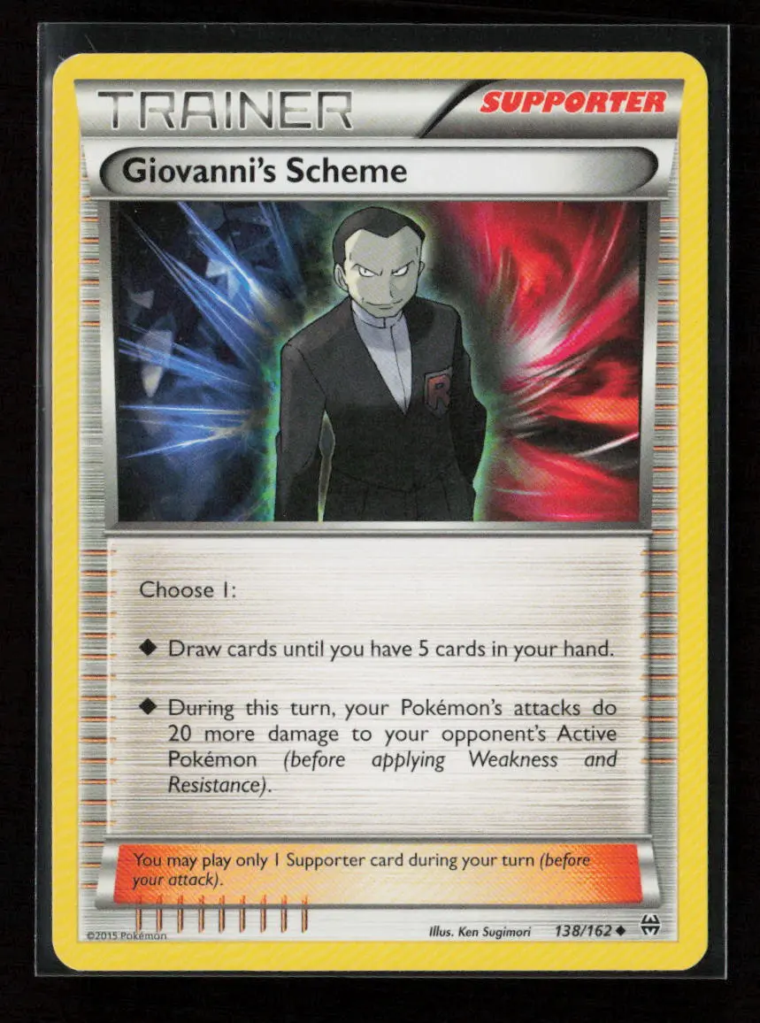 Giovanni's Scheme Uncommon Xy - Breakthrough 138/162 Lp 1