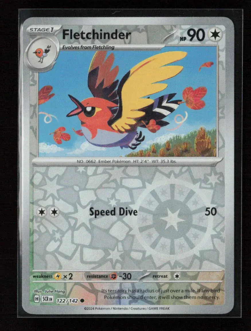 Fletchinder Common Sv07: Stellar Crown 122/142 Nm 1