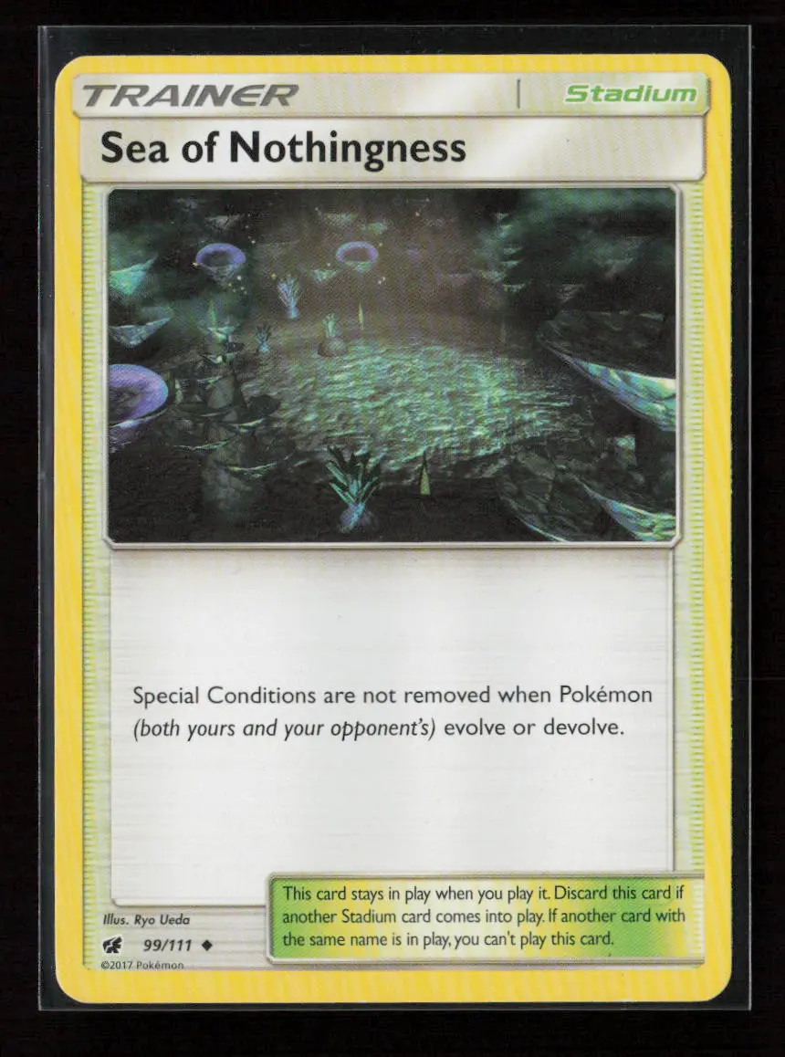 Sea Of Nothingness Uncommon Sm - Crimson Invasion 99/111 Lp 1