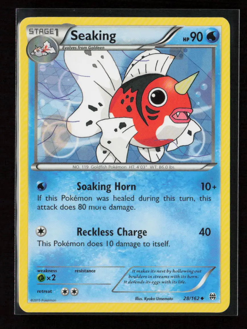 Seaking Uncommon Xy - Breakthrough 28/162 Lp 1