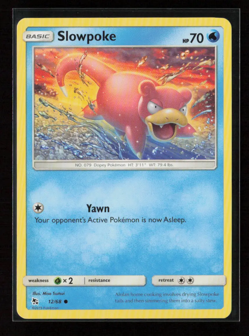 Slowpoke Common Hidden Fates 12/68 Nm 1