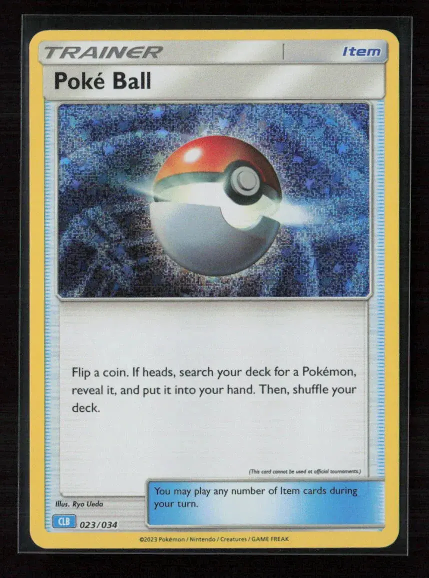 Poke Ball (Clb) Classic Collection Trading Card Game Classic 023/034 Nm 1