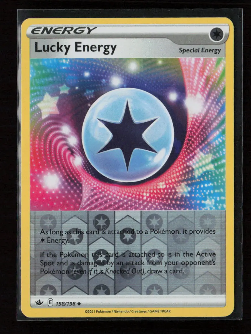 Lucky Energy Uncommon Swsh06: Chilling Reign 158/198 Lp 1