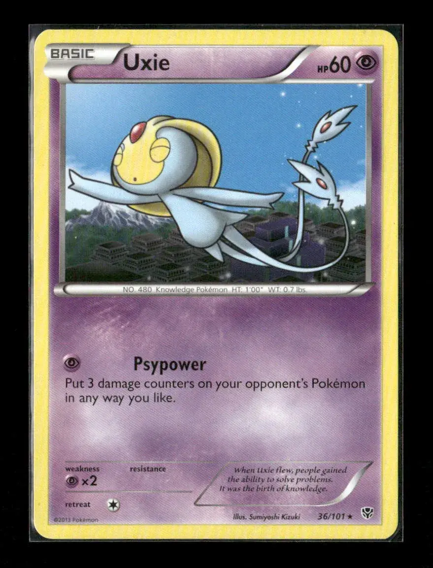 Uxie Rare Plasma Blast 36/101 Nm 1