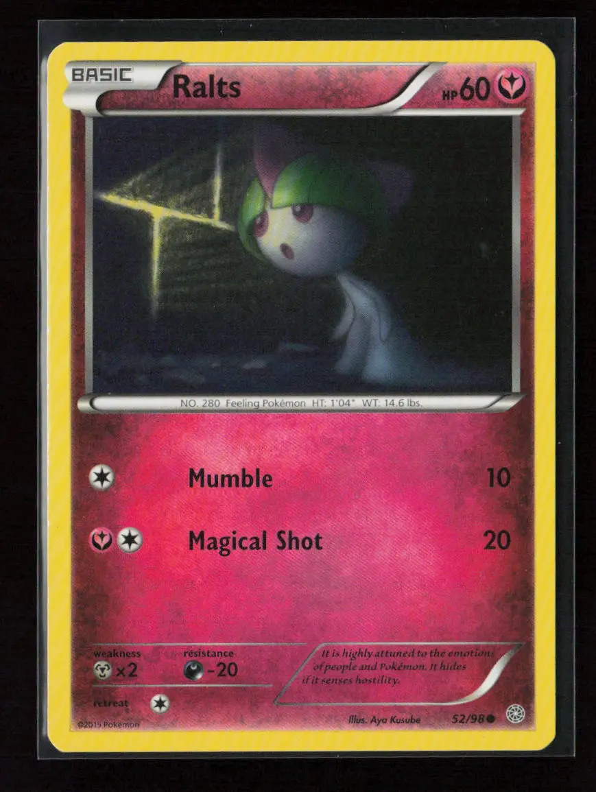 Ralts Common Xy - Ancient Origins 52/98 Lp 1
