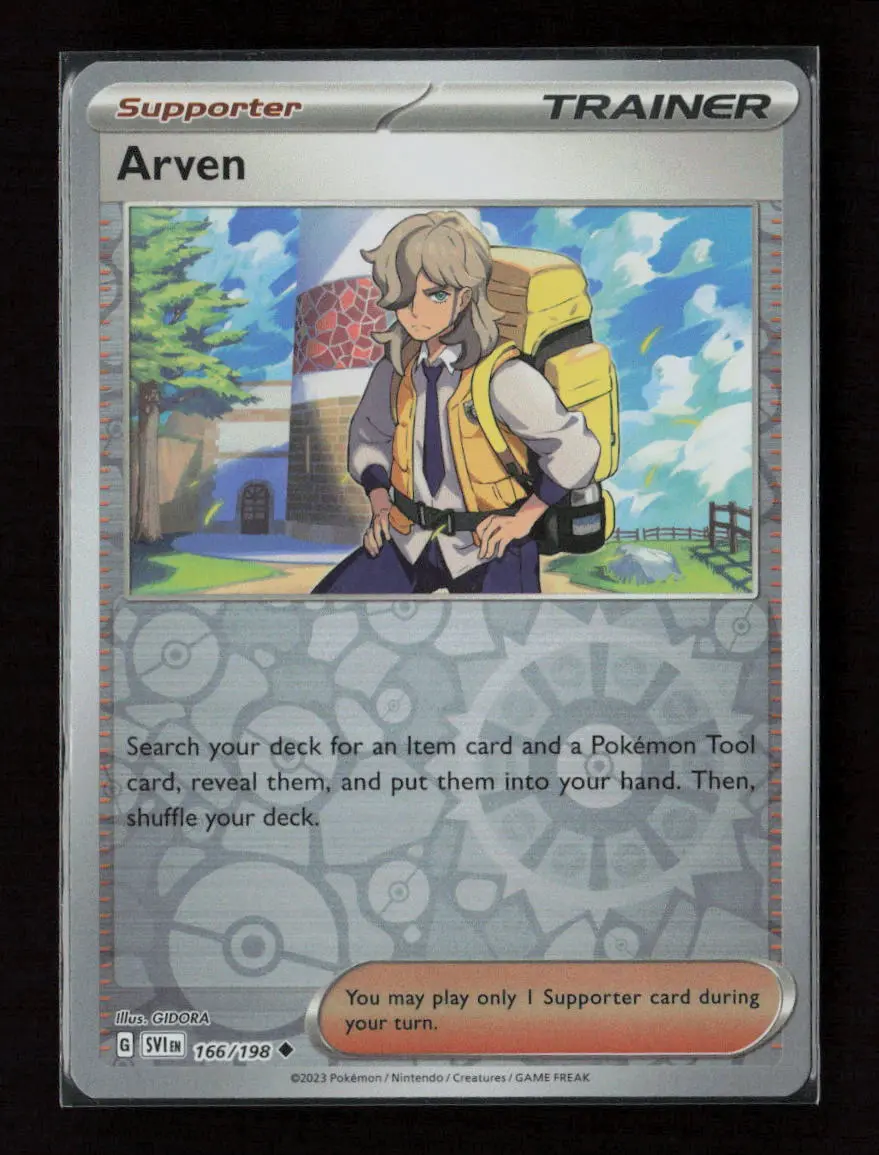 Arven - Uncommon Sv01: Scarlet & Violet Base Set 166/198 Nm 1