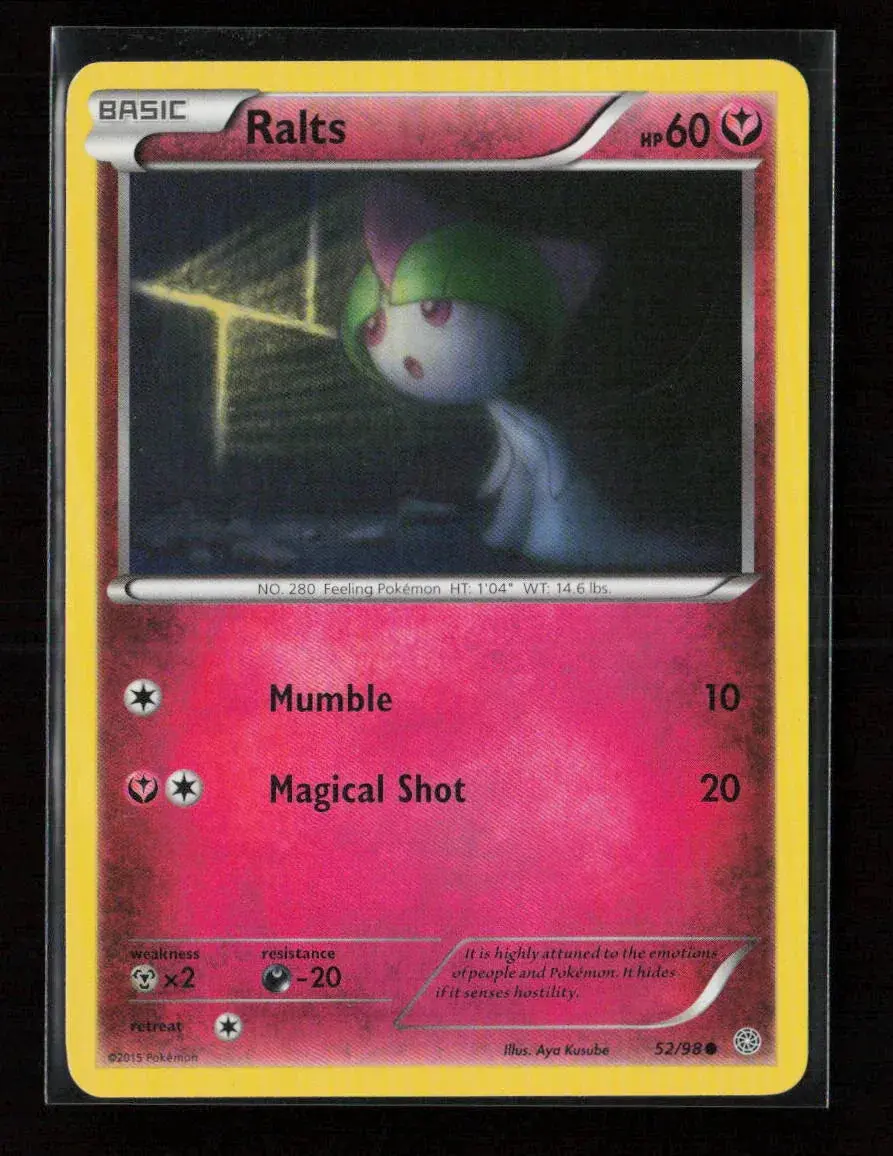 Ralts Common Xy - Ancient Origins 52/98 Lp 1