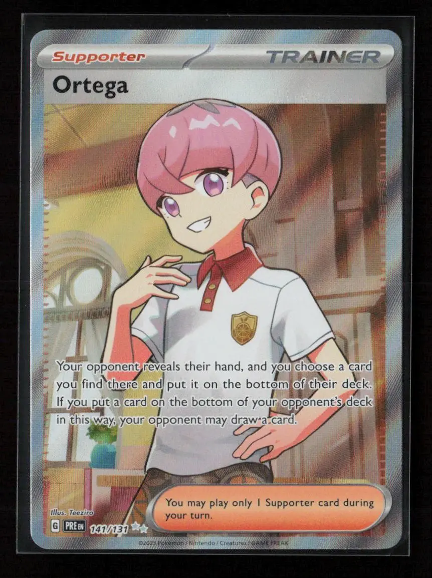 Ortega Ultra Rare Sv: Prismatic Evolutions 141/131 Nm 1