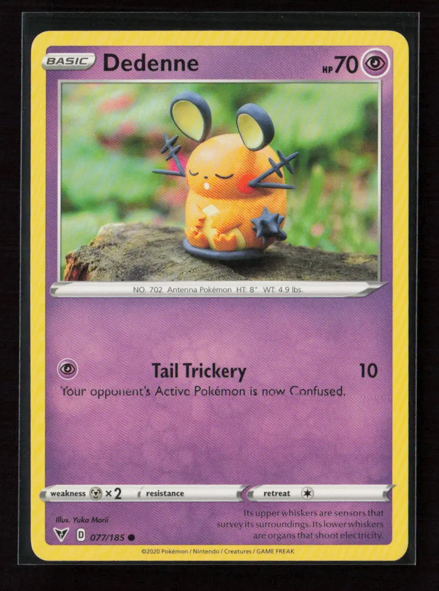 Dedenne Common Swsh04: Vivid Voltage 077/185 Lp 1