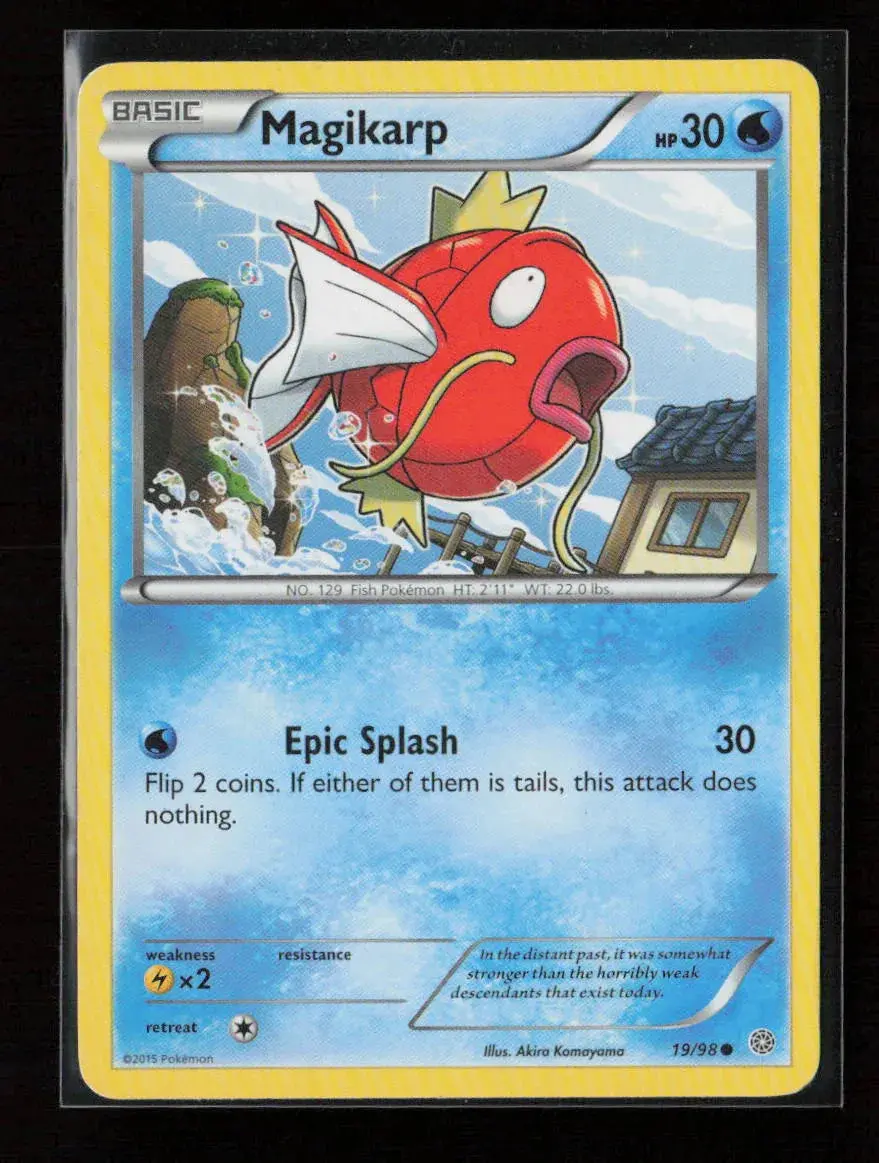 Magikarp Common Xy - Ancient Origins 19/98 Mp 1