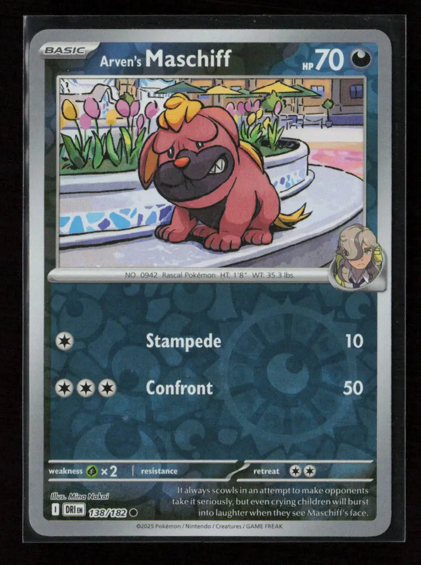 Arven's Maschiff Common Sv10: Destined Rivals 138/182 Nm 1