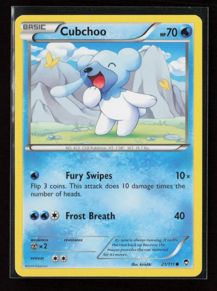 Cubchoo Common Xy - Furious Fists 21/111 Lp 1