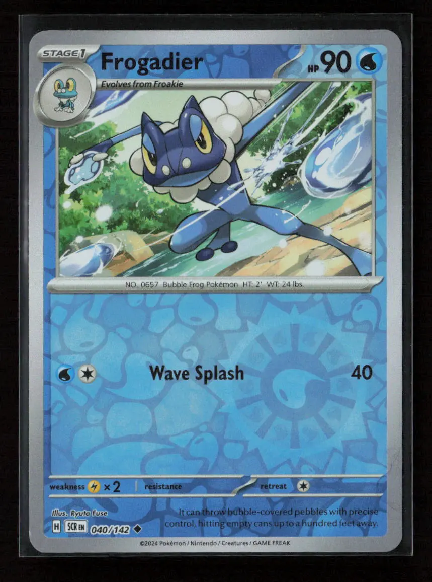 Frogadier Uncommon Sv07: Stellar Crown 040/142 Nm 1