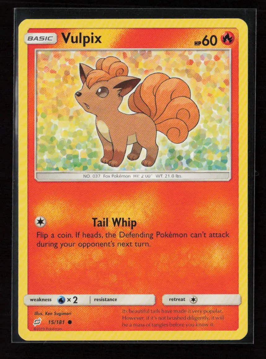 Vulpix Common Sm - Team Up 15/181 Lp 1