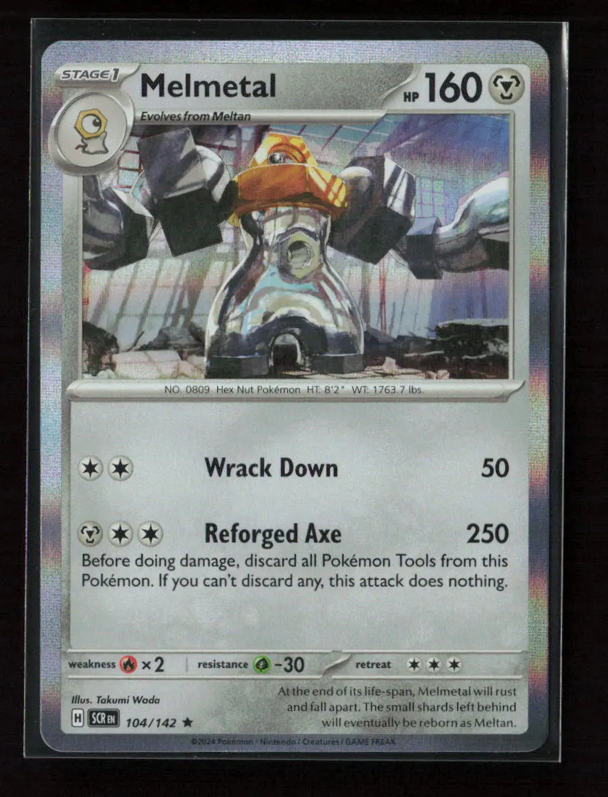 Melmetal Rare Sv07: Stellar Crown 104/142 Nm 1