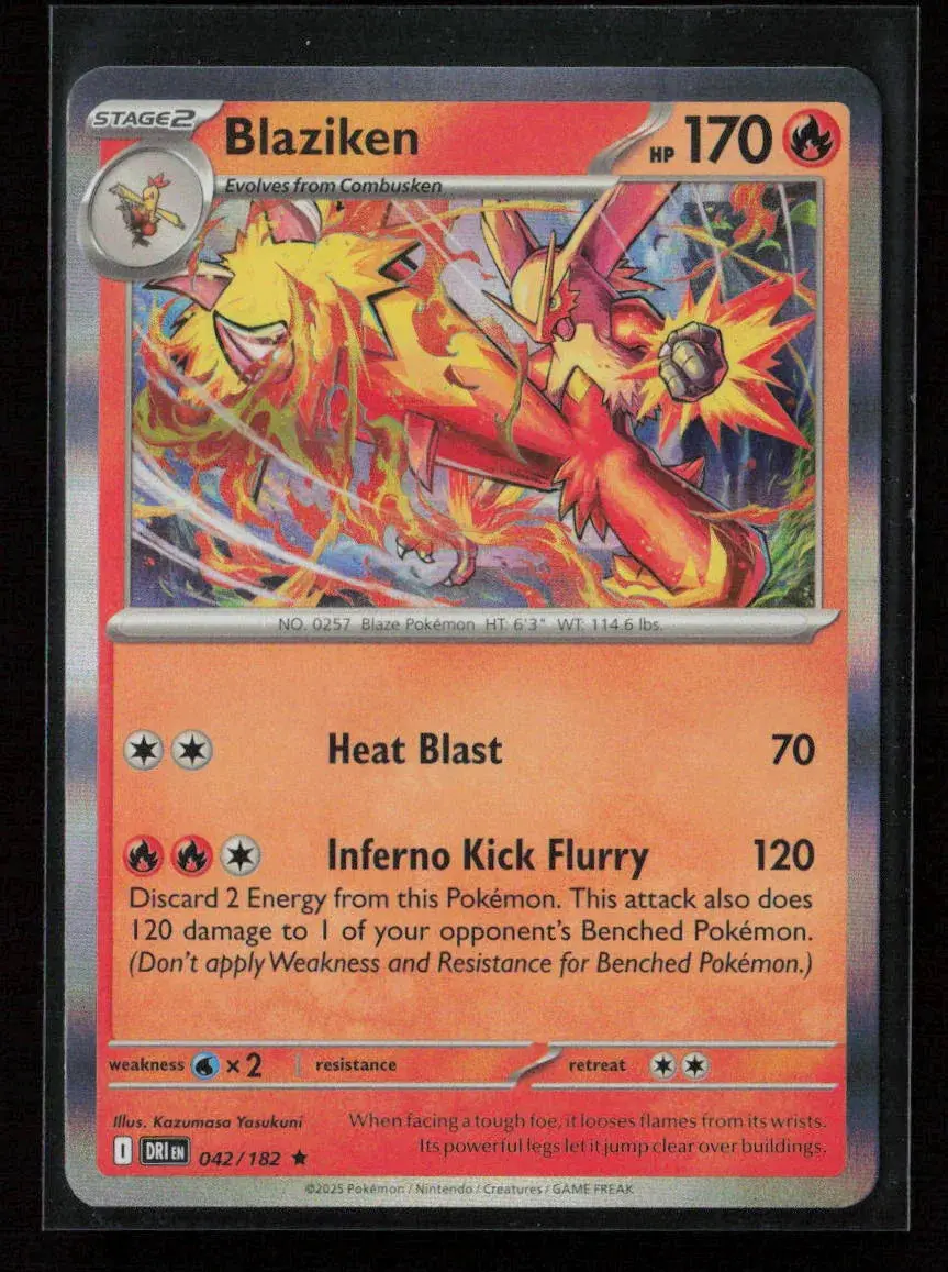 Blaziken - Rare Sv10: Destined Rivals 042/182 Nm 1