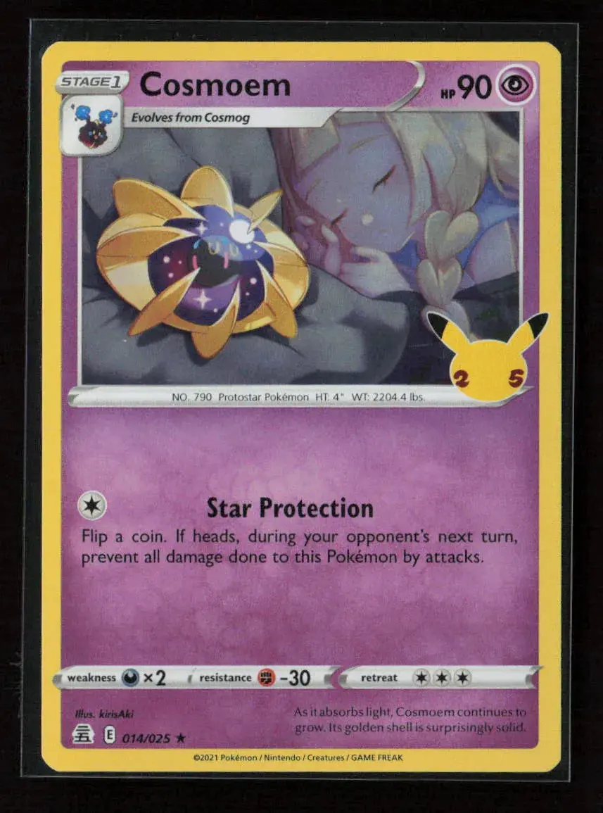 Cosmoem Holo Rare Celebrations 014/025 Nm 1