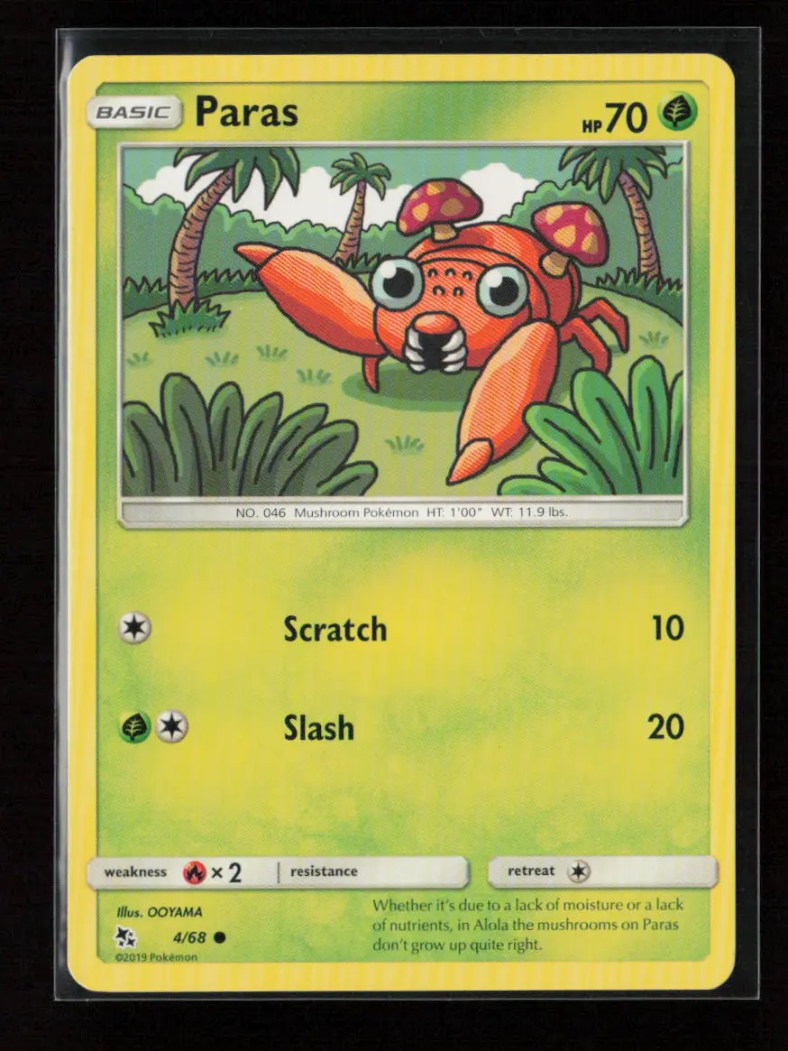 Paras Common Hidden Fates 4/68 Nm 1