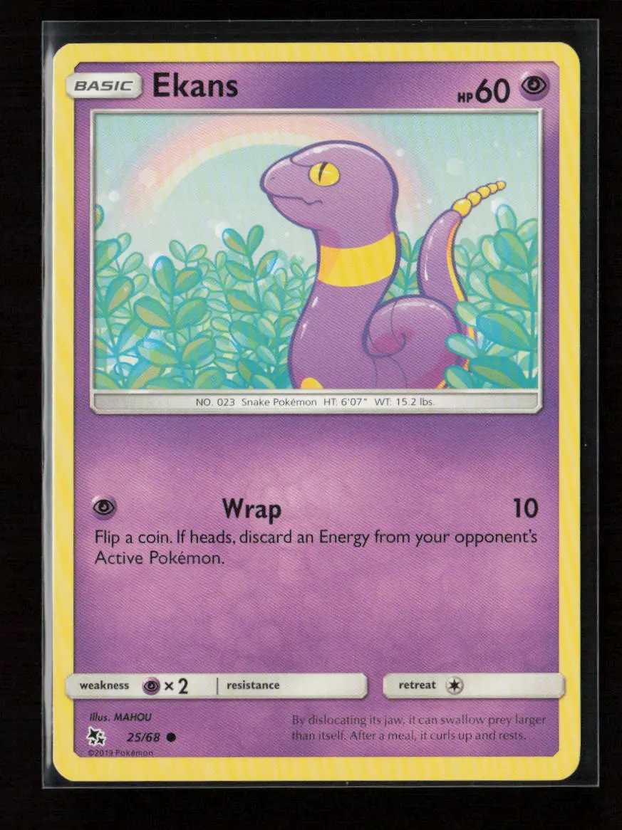 Ekans (25) Common Hidden Fates 25/68 Nm 1