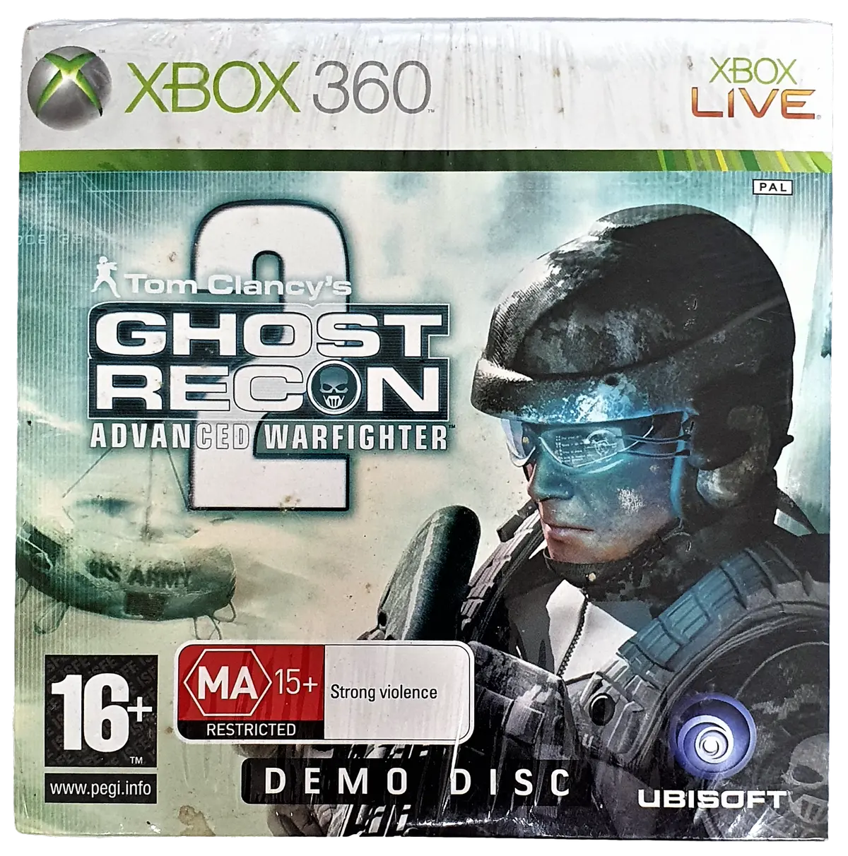 Ghost Recon 2 Advanced Warfighter Demo Disc Xbox 360 *Sealed* 1