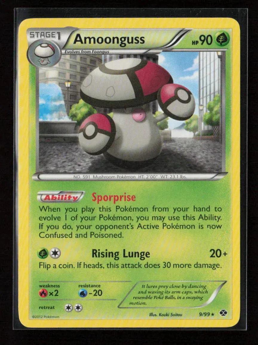 Amoonguss Rare Next Destinies 9/99 Mp 1