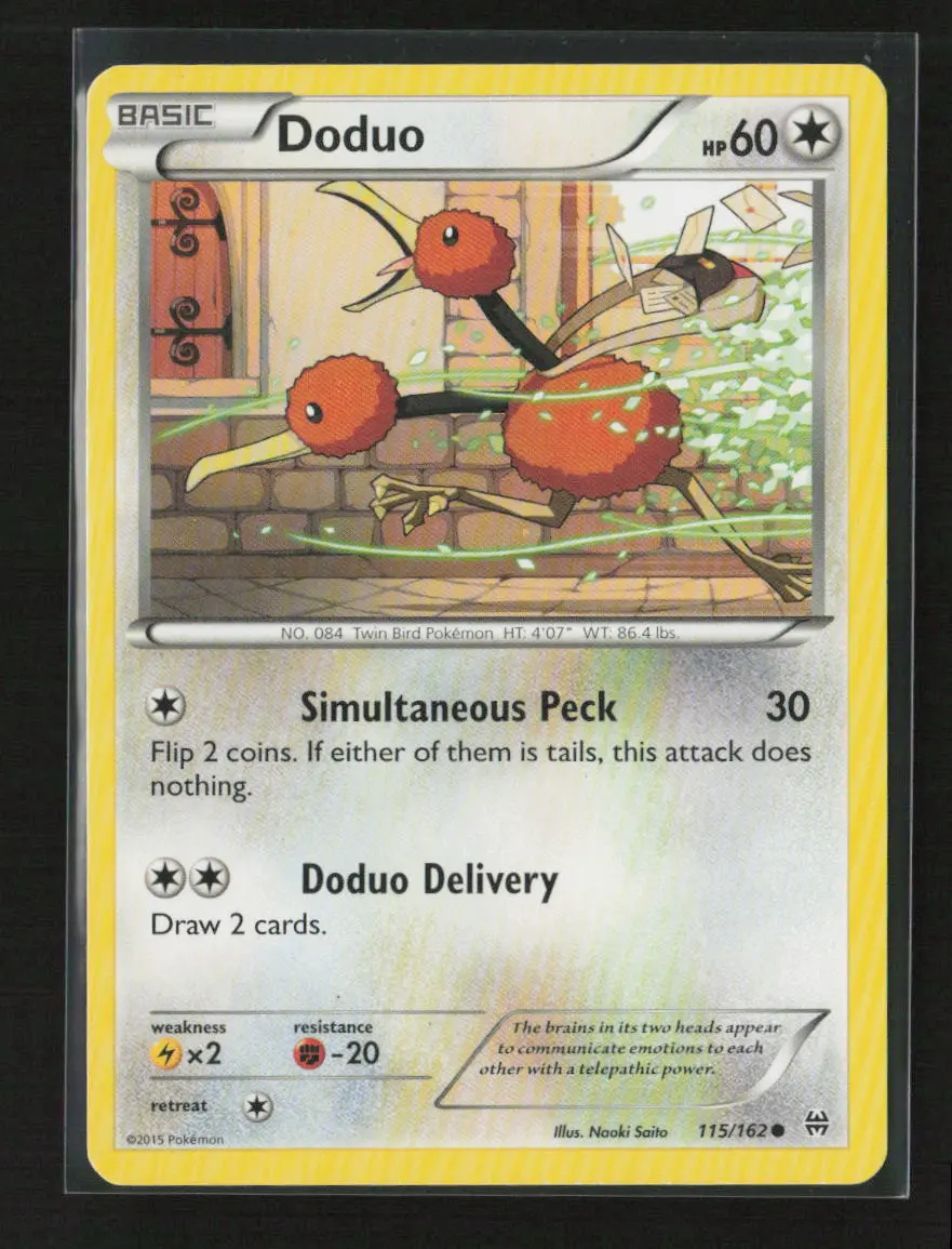 Doduo (115) Common Xy - Breakthrough 115/162 Lp 1