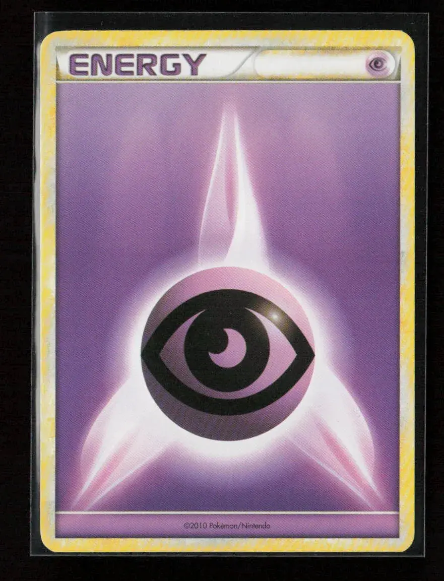 Psychic Energy (2010 Unnumbered Hgss Style Non-Holo) Promo League & Championship Cards Lp 1